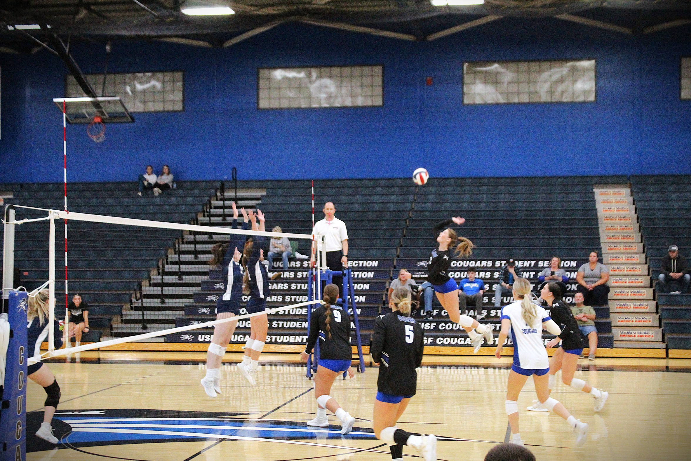 Saint Francis Volleyball Falls to No. 22 Marian